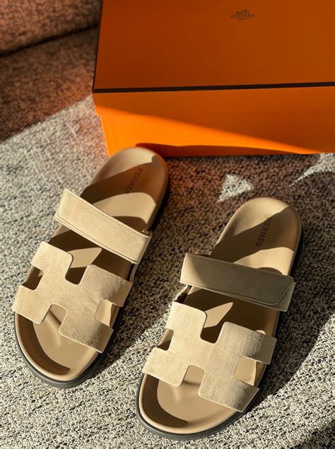 hermes chypre sandals beige argile|Chypre sandal .